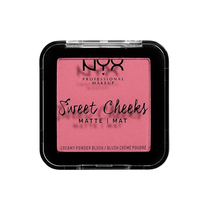 NYX PROFESSIONAL MAKEUP Sweet Cheeks Matte Blush, Rose & Play