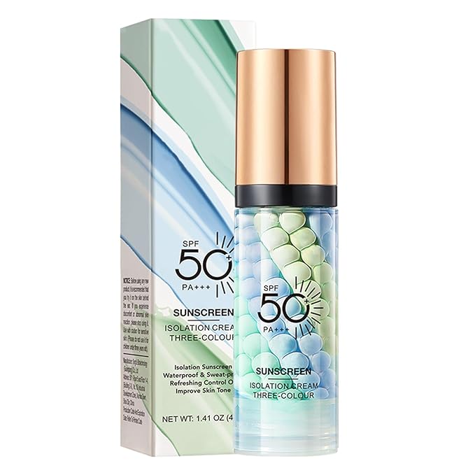 TBTFW 3 In 1primer for Face Before Makeup, One Step Color Corrector, Oil Control Waterproof & Sweat-Proof, Suitable for All Skin Types