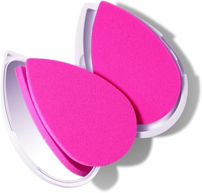 Beautyblender® | Blotterazzi® Original Reusable Makeup Blotting Sponge, Includes Mirrored Compact, Re-Texturize Makeup, Absorb Excess Oil and Shine