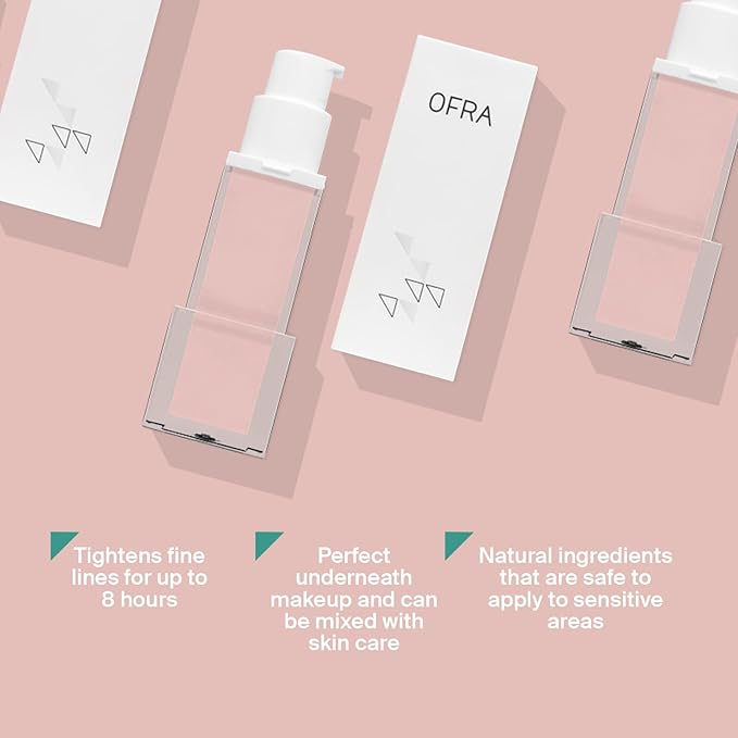 OFRA Face LIfting Flash Primer | Firming Primer for Face Before Makeup Application | Smooths, and Preps Skin for Flawless Makeup | Minimizes Fine Lines | Makeup Primer for Sensitive Areas | 1oz/30ml