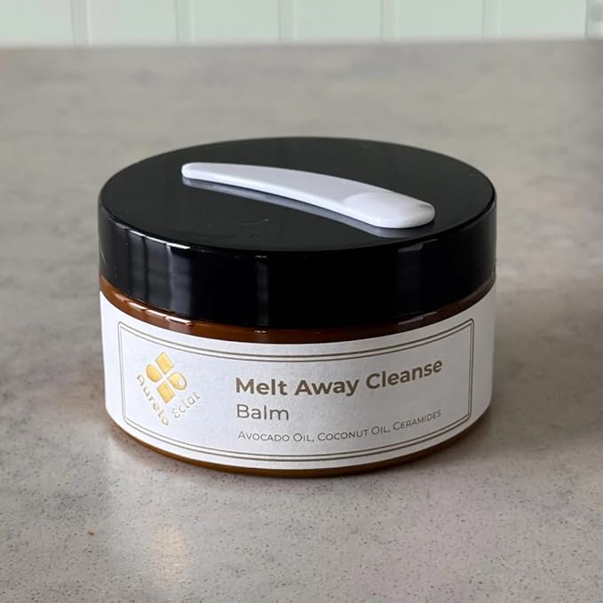 Melt Away Cleanse Balm – Nourishing Makeup Remover with Avocado Oil, Coconut Oil & Ceramides for Hydrated, Glowing Skin – 100g
