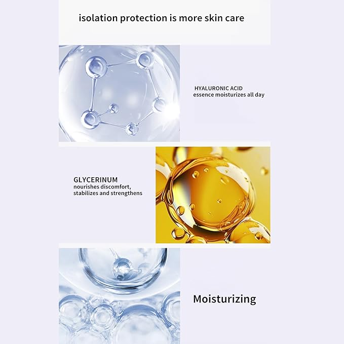 BLUE LOVE 2 in 1 Color Changing Face Primer Liquid Foundation, Makeup Primer for Face Before Makeup, Oil Control Moisturizing Color Corrector Base Primer Makeup for Flawless (Lavender Purple)