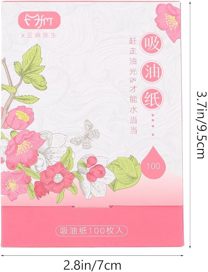 BESTOYARD 2000 Oil Blotting Sheets for Face, 20 Boxes Facial Tissues for Oily Skin Care, Makeup Blotting Paper, Portable Oil Control Film for Home, Office, Travel, Sports