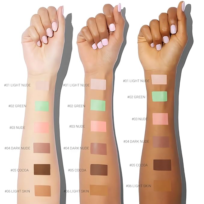 Bronzers Camo Concealer, Full Coverage, Highly Pigmented Concealer With Matte Finish, Crease-proof, Covers Under Eye Dark Circles & Blemishes - Long-Lasting, 0.12 Fl Oz
