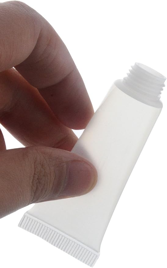 8ml Mini Clear Empty Lip Gloss Balm Container Soft Tubes Makeup Box (100 Pcs)