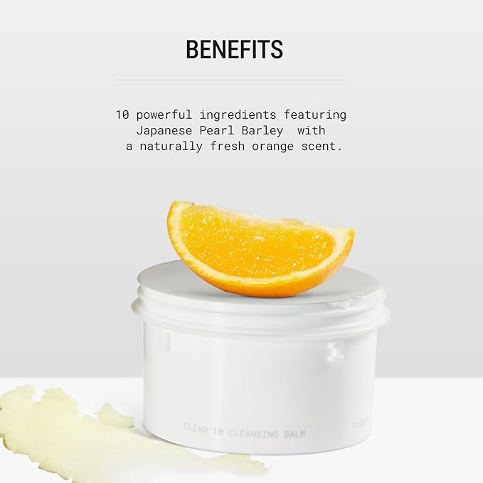 JUNO & Co. JADE Clean10 Cleansing Balm - Makeup Remover Balm - Effortlessly Removes Makeup & SPF - 2.87oz Makeup Remover Balm Set