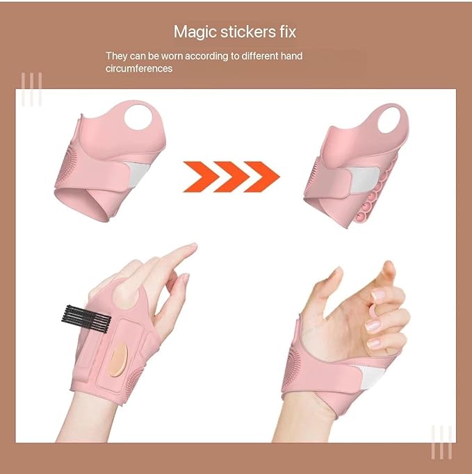 Silicone Hand Makeup Tool for Holding Cosmetic Pen Mixing Palette for Liquid Foundation Powder New Palette for Makeup Lovers and Professionals