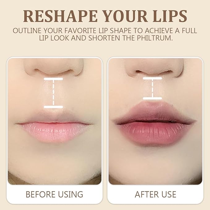 12 Colors Matte Lip Liner Lipliner Pencil Velvet Lip Liner Slim Lip Pencil Smooth Lipsticks Waterproof Long Lasting Lip Liner Makeup Supplies Lip plumper Cosmetic Set