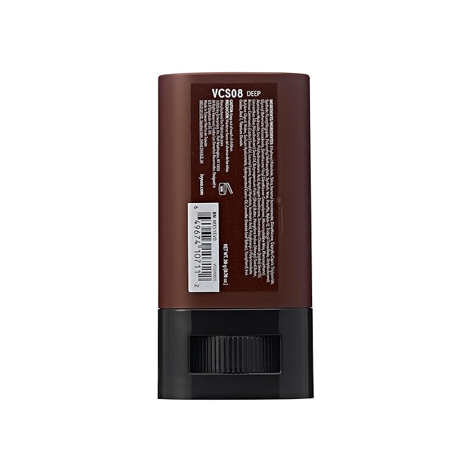 Airy Velvet Contour Stick, Cool Toned Face Sculpting Cream Makeup, Buildable with Lightweight Natural Finish, Hyaluronic Acid & Green Tea Extract (8 Deep, 0.70 Ounce)
