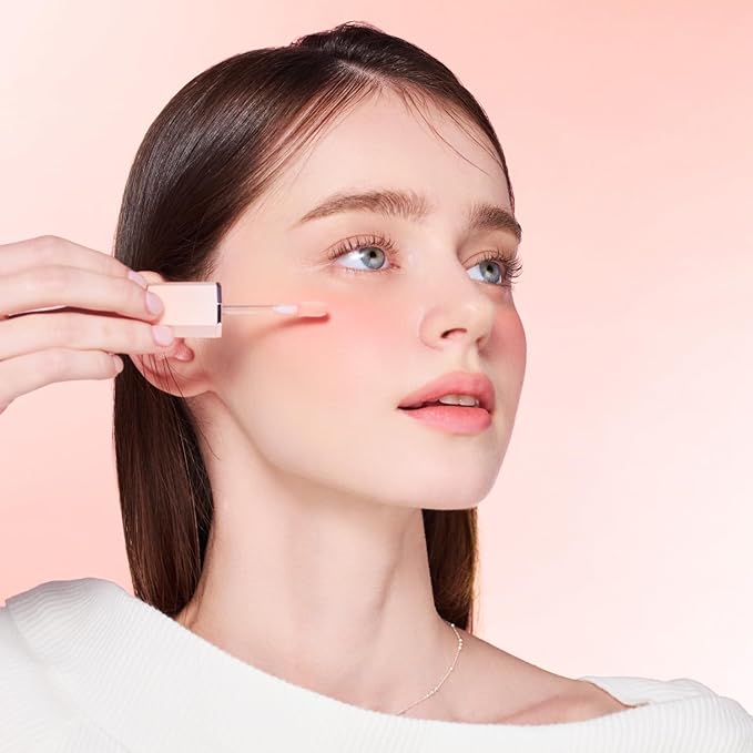 DEAR DAHLIA Petal Blur Cream Blush – Multi-Use, High-Pigment, Lightweight & Long-Lasting, Petal-Smooth Finish, Vegan & Cruelty-Free, for Sensitive Skin, 4g – POPPY