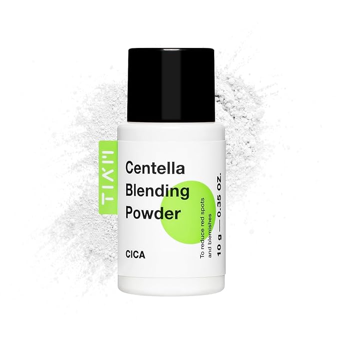 TIA'M Centella Blending Powder, 0.35 Oz, CICA Powder for Skin Soothing & Sebum Control with Asiaticoside, Madecassic Acid, Asiatic Acid, Korean Skin Care