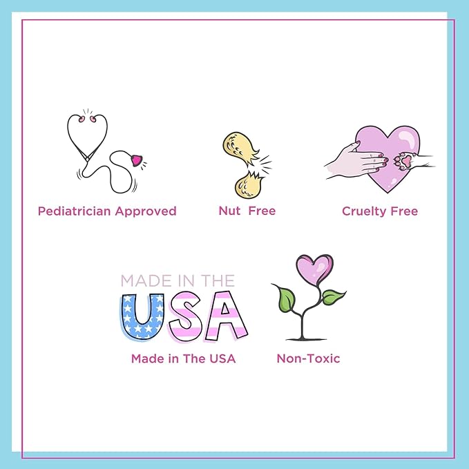 Petite 'N Pretty - WhimsiCali Eyeshadow & Cheek Makeup Palette and 10K Shine Lip Gloss Duo – Natural & Non-Toxic Face Makeup for Kids, Children, Tweens and Teens