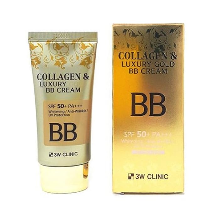 3W CLINIC Collagen & Luxury Gold BB Cream 50ml / 1.69oz (SPF50+ PA+++)