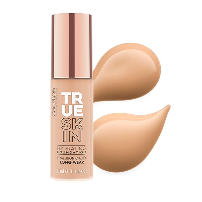 Catrice | True Skin Foundation 20 & The Corrector Anti-Red Primer| Full Coverage Makeup | Vegan & Cruelty Free