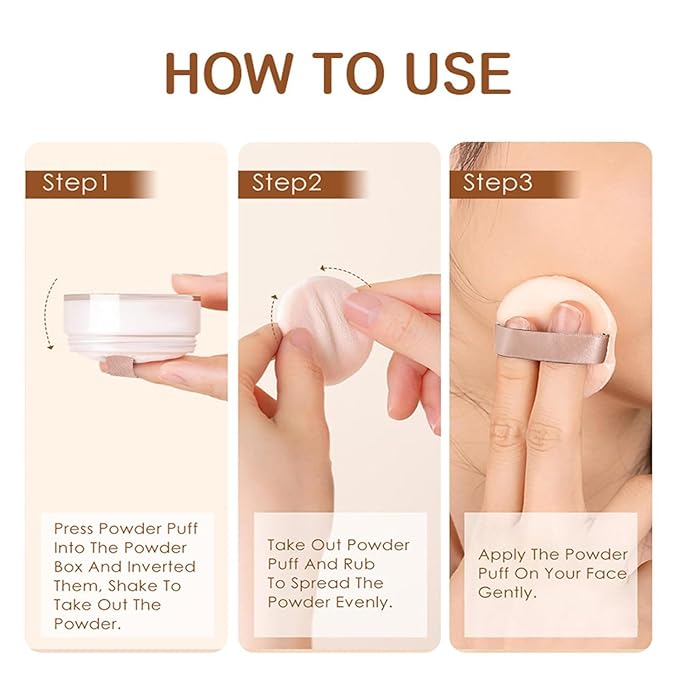 Pink Blurring Setting Powder for All Skin