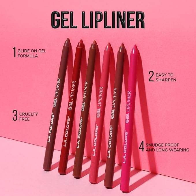 L.A. COLORS Gel Lipliner, Alluring CP680