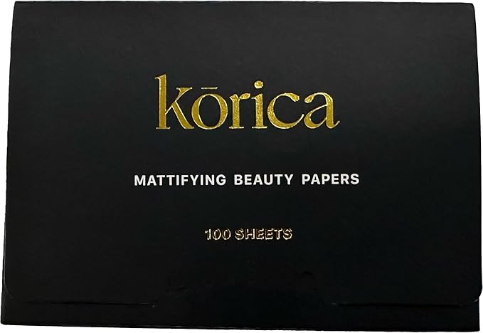 Korica Beauty Papers | Premium Facial Oil Blotting Papers from Natural Abica Tree Fibers