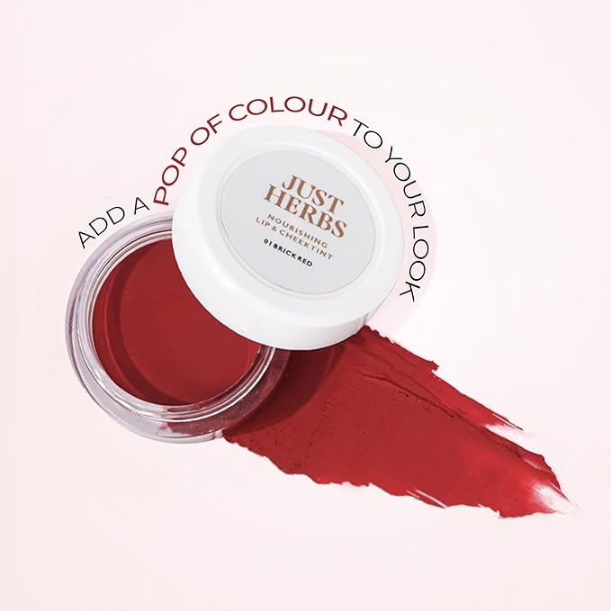 Organic Creamy Matte 3 in 1 Lip & Cheek Tint, Blush For Women - SLS,Chemical & Paraben Free - 0.14 fl. oz. (Pale pink)