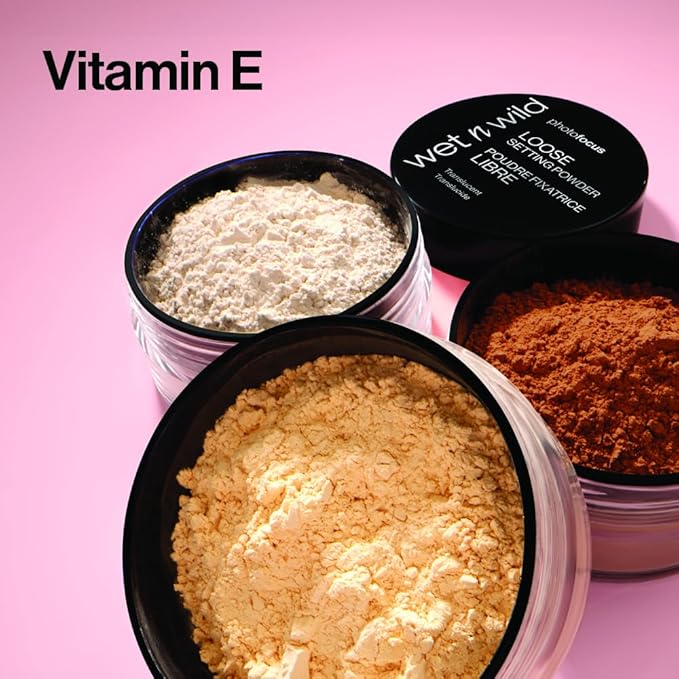 wet n wild Loose Setting Powder Photo Focus Loose Finishing Powder Off-White Translucent
