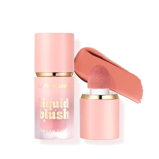 Jolilab Liquid Blush - High Pigment, Long - Lasting, Buildable Color for a Natural Glow(03#)
