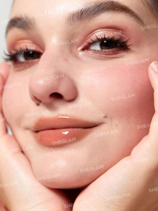 SHEGLAM PoutPerfect Moisturizing Solid Lip Gloss Non Sticky Lipstick with Coconut Oil - Walk on the Beach