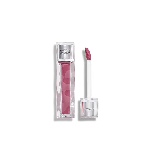 Icy Glow Lip Tint – Vegan Collagen, No-Stain, Hydrating Gloss, (K-Beauty) Makeup, Red & Tinted Shades (03 SWAY, 0.18 Fl oz)