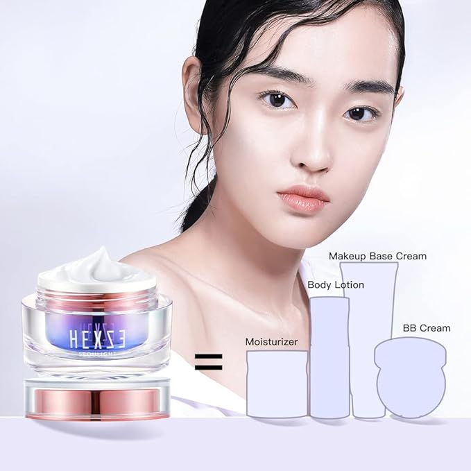 HEXZE Tone-up Cream Radiant Makeup Primer Lightening for Cool Skin Tone (Moisturizing)