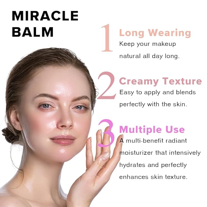 Multi Glow Balm - Hydrating, Lightweight, and Blendable Creamy Blush for Cheeks, Lips, and Eyes, Radiant Skin Finish (#2 Earth Rose, 1Pc)