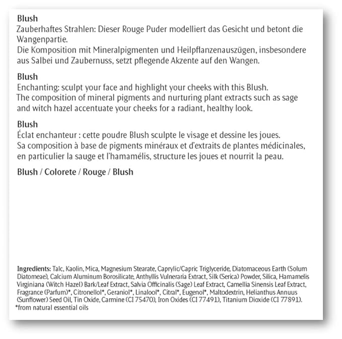 Dr. Hauschka - Blush 01 Rasberry, 0.18 oz