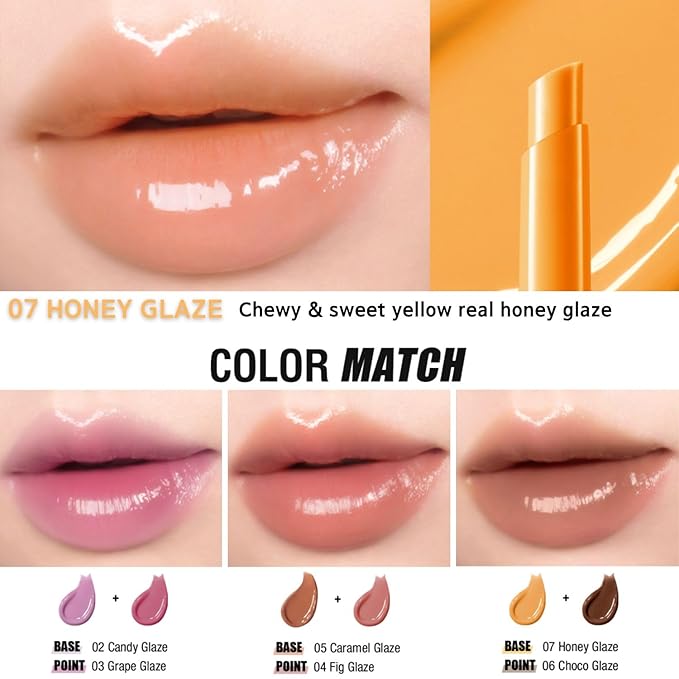 BBIA Last Velvet Tint (V02 EXTRA BOUNCE) + Over Glaze Stick (07 HONEY GLAZE) BUNDLE SET