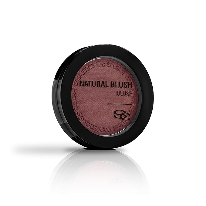 SALERM - Compact Powder Blush - Natural Blush - 8 g - Tone Passion Rouge - Natural-Looking Blush - Long-Lasting - Soft and Lightweight Texture - Buildable Coverage