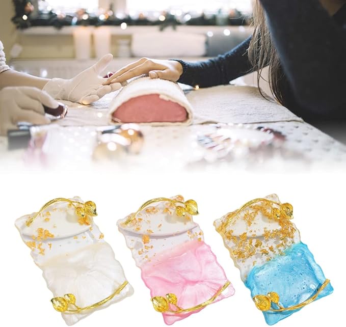 ikasus Art Palette Fashion Delicate Palette Noble Beautiful Palette Nail Enhancement Tool for Display and Props Shooting Type 3