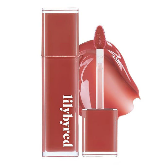 lilybyred Bloody Liar Coating Tint | Korean Glossy Lip Stain, Vivid & Juicy Color, Syrupy Shine, Moisturizing, Long-Lasting & Smudge-Proof, Non-Sticky, Lightweight (09 Indifferent Fig)