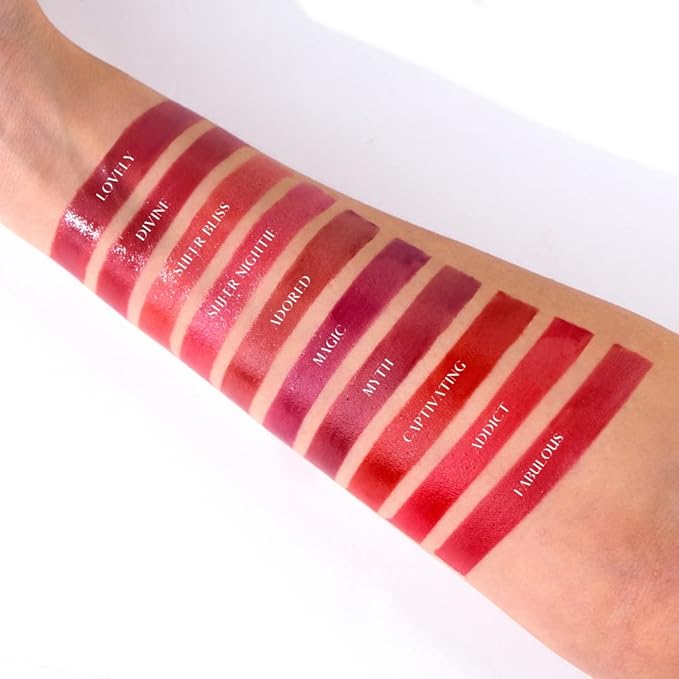 L.A. Girl Glossy Tint Lip Stain, Sheer Nightie GLC704