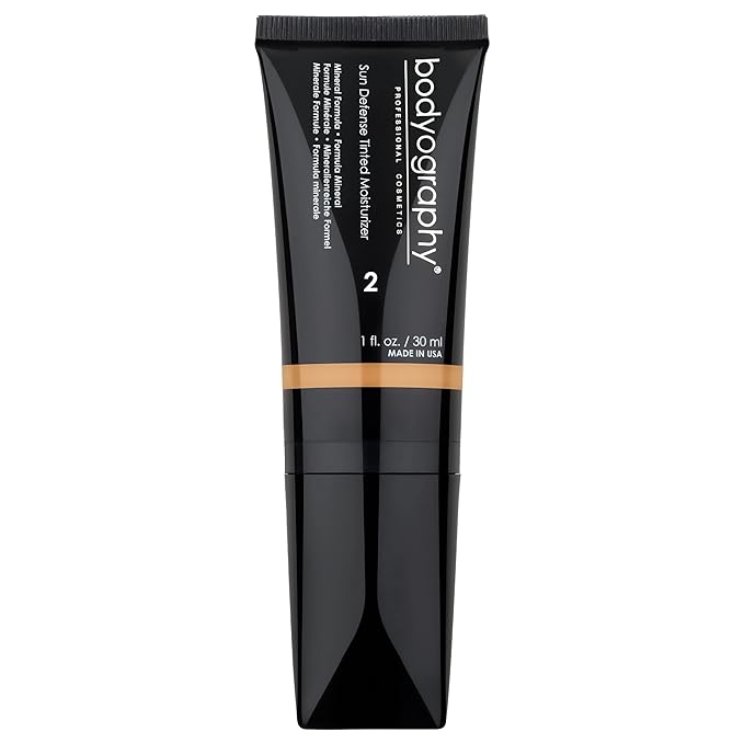 Sun Defense Tinted Moisturizer - Medium by Bodyography for Women - 1 oz Makeup
