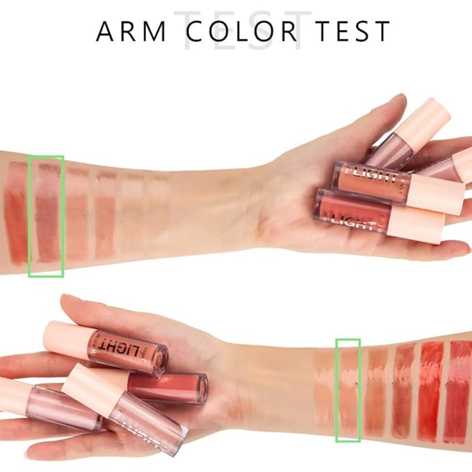 Lip Gloss Moisturizing Glossy Finish All-Day Wear Gloss for Daily Use Bronze Berry & Orange