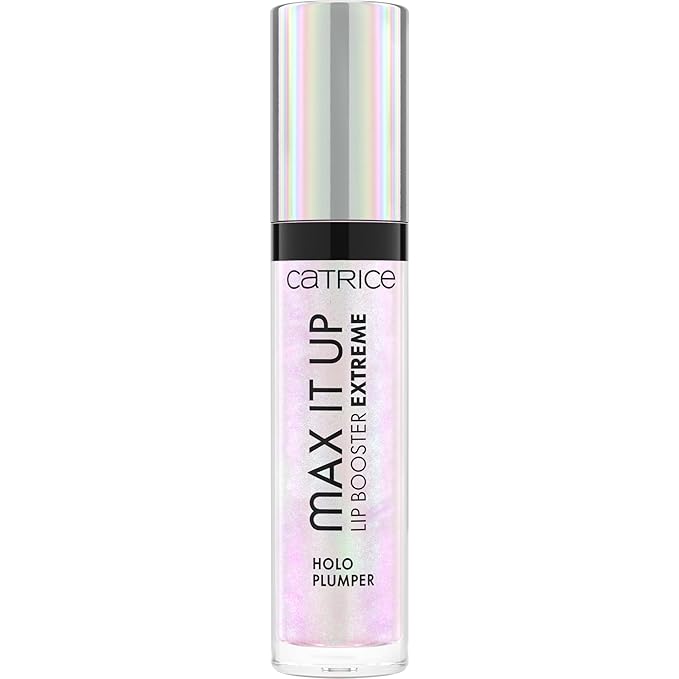 Catrice | Max It Up Lip Booster Extreme 050 Beam Me Away | Plumping, Holographic Shimmer Lip Gloss | Vegan, Cruelty Free & Gluten Free