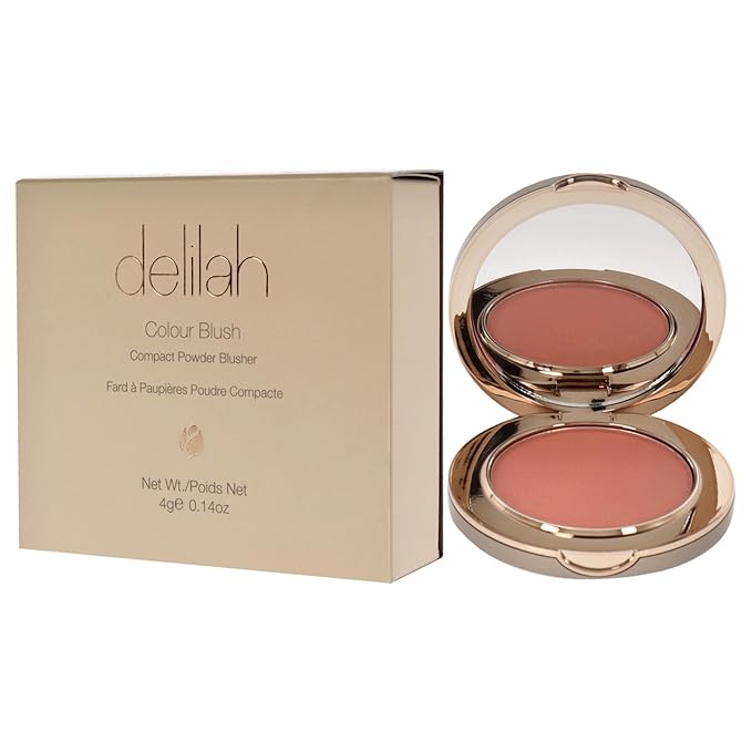 Compact Powder Blusher - Clementine - Light weight And Long wear - For All type of Skin Tone - Blur Imperfection - No Blotching or Streaking -Paraben Free - Cruelty Free - 0.14 Oz