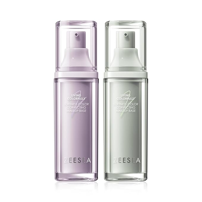 face primer for makeup (Purple + Green, 3.12 Oz)