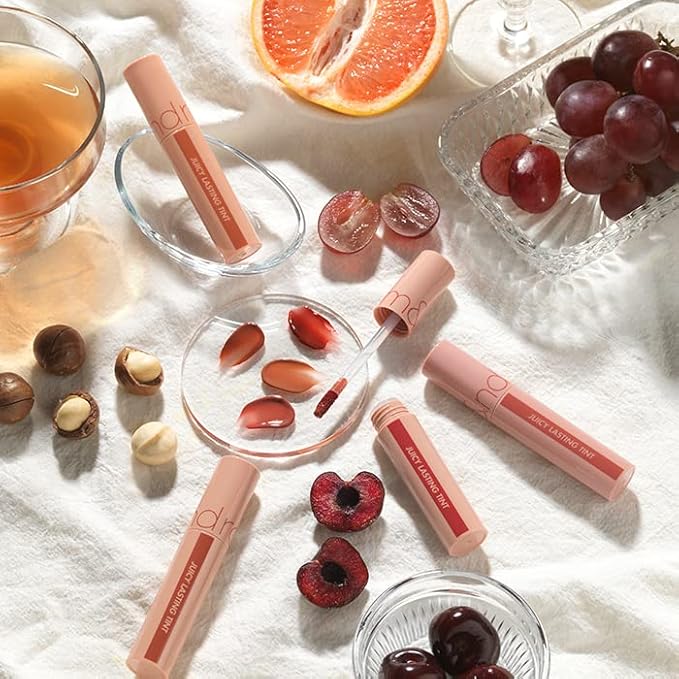 rom&nd Juicy Lasting Tint 25 BARE GRAPE, Vivid color, Glossy Finish, Long-lasting, MLBB, moisturizing, Highly-Pigmented, Clear & Natural Makeup, Lip Tint for Daily Use, K-beauty, 5.5g / 0.2 oz