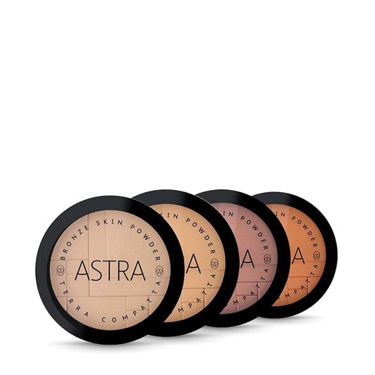 Bronze Skin Powder Compact Powder Tanning Effect Color n. 11 Terra Bruciata – 1 unit, Made in Italy