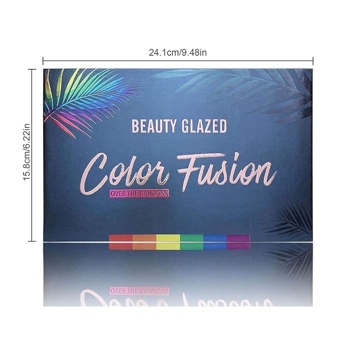 39 Pop Colors Eyeshadow Palette Matte Shimmer Eyeshadow Pigmented Colorful Long Lasting Waterproof Makeup Palette Blending Metallic Natural Makeup Eyeshadow Cosmetics