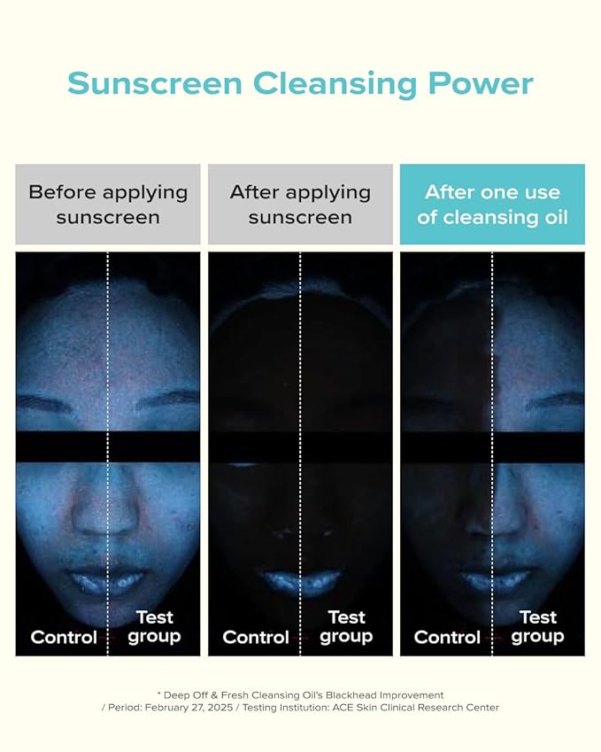 3W8L Deep Off & Fresh Cleansing Oil, Sunscreen remover, Oil Cleanser for Face, Jojoba oil, Deep cleansing, Make up blackhead pore remover, korean skin care, zero irritation on eyes