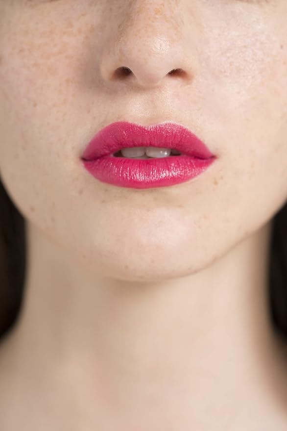 Pink Lipstick - Clean, Moisturizing Formula, Manuka Honey-Infused, Cruelty-Free, Paraben-Free - Flattering for All Skintones - New York at 1PM: The Ultimate Pink