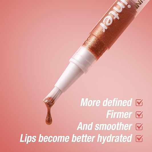 LANGMANNI 6pcs Shimmer & Smooth Lip Gloss Set, Moisturizing and Long-lasting - Fresh & Stylish Colors 0.6 Fl Oz (#B)