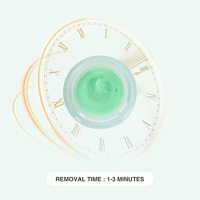 LASHVIEW Eyelash Extension Remover Cream, Light Aloe Flavor, Professional Adhesive Remover for Salon, 10g