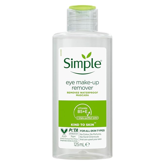 Simple Kind To Eyes Eye Make Up Remover 125 ml