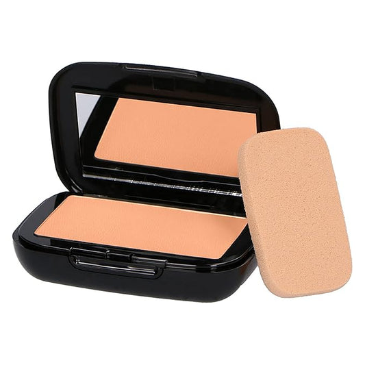 Make-Up Studio Professional Make-Up Compact Powder Foundation 3-In-1 - Compact Fixing Powder - Handy To Travel With - Long Lasting Foundation - 2 Light - 0.35 Oz