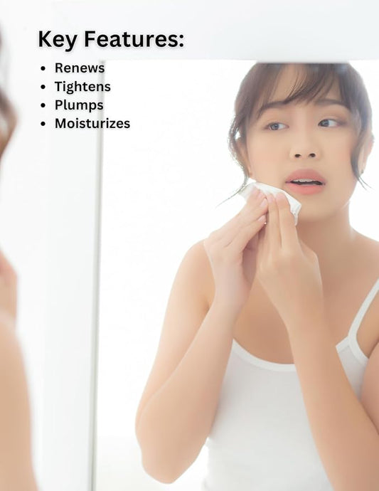 Collagen Cleansing Cloths, 25 Count, Pack of 2, Renews and Tightens Skin