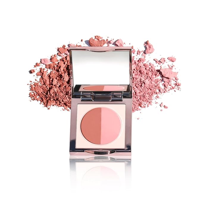 Girlactik Star Blush - 2 g / 0.07 oz (1, Madrid (Matte mauvy pink duo), 2 Gram)